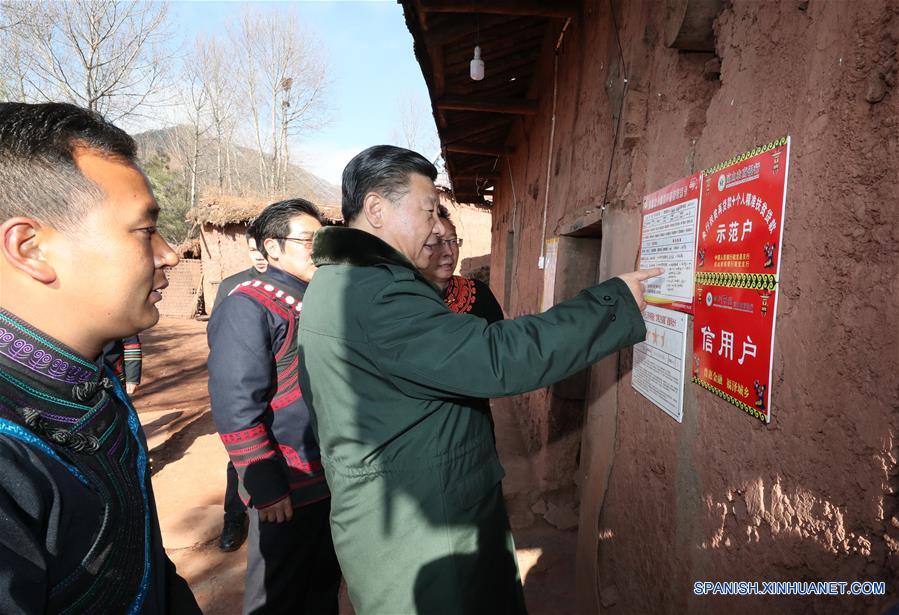 "Mi trabajo es servir al pueblo", dice Xi Jinping en inspección de A?o Nuevo Lunar