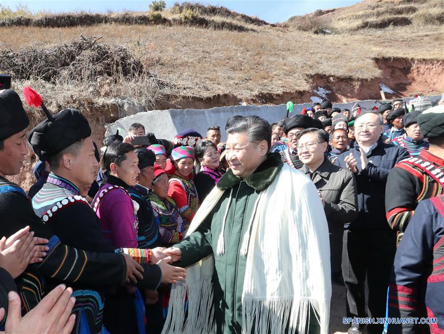 "Mi trabajo es servir al pueblo", dice Xi Jinping en inspección de A?o Nuevo Lunar