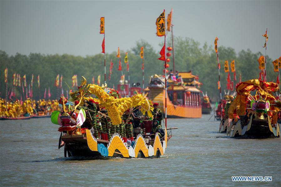 Taizhou celebra el Festival Qintong en memoria a las víctimas de la guerra