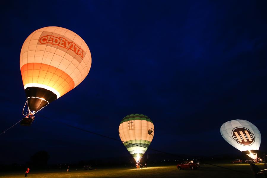 Se celebra Rally de Globos Aerostáticos 2018 en Zabok, Croacia