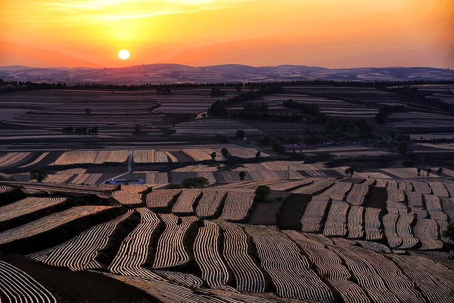 Naturales paisajes “artísticos” de Wuzhai que ensue?an el verano