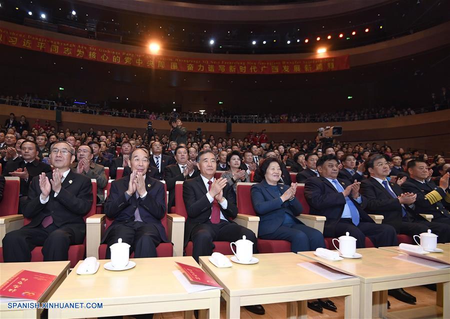 Delegación de gobierno central asiste a celebración de 60o aniversario de Guangxi