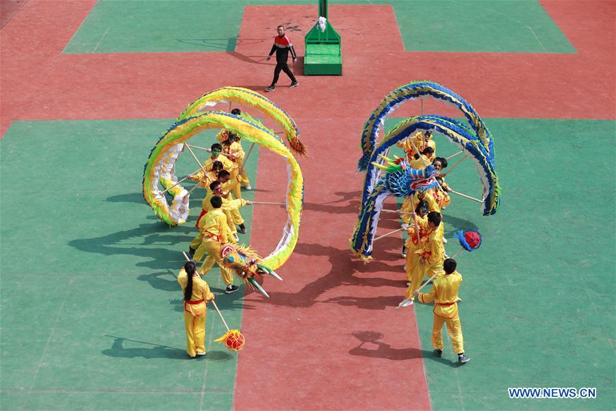 Patrimonio cultural intangible de Guizhou: danza del dragón de Longli