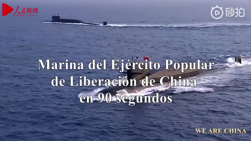 La Marina del Ejército Popular de Liberación de China en 90 segundos