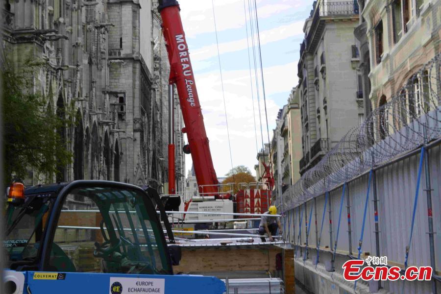 Se reanuda la reconstrucción de Notre Dame con medidas más estrictas