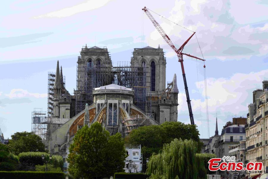 Se reanuda la reconstrucción de Notre Dame con medidas más estrictas