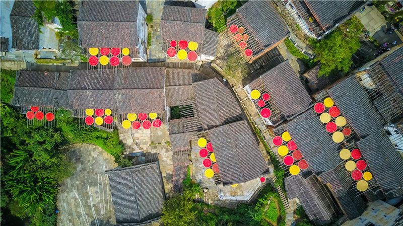 Festival Cultural en la aldea de Huangling. [Foto / Fang Huabin]