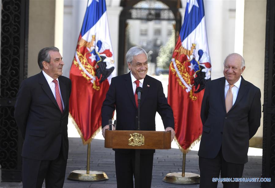 Pi?era se reúne con ex presidentes de Chile para abordar la crisis hídrica