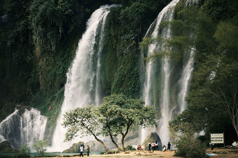 La cascada transnacional sino-vietnamita será un proyecto piloto de cooperación turística bajo la iniciativa "la Franja y la Ruta"