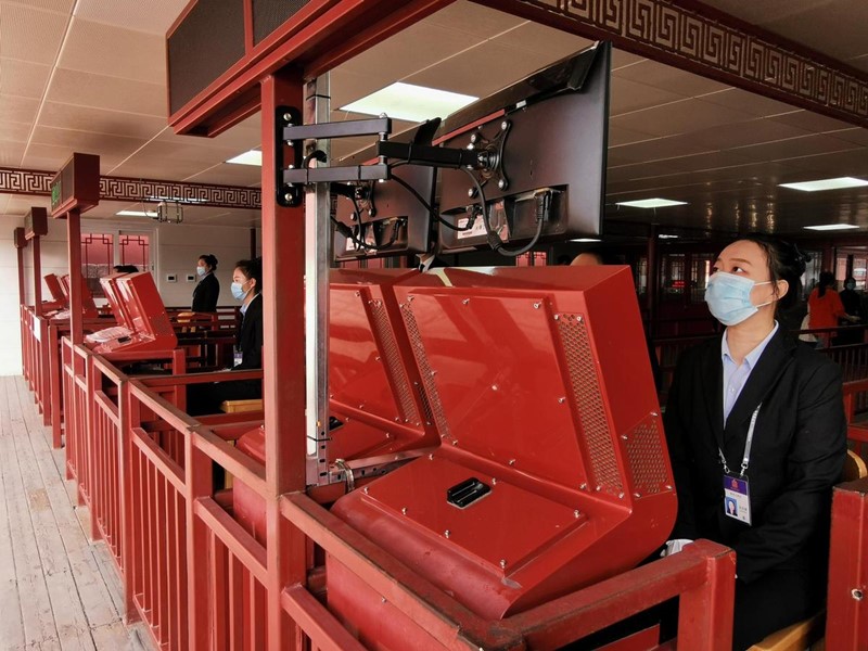 Después de permanecer cerrado durante 97 días para contener la epidemia de COVID-19, el Museo del Palacio de Beijing, también conocido como la Ciudad Prohibida, reanudó la recepción de visitantes el 1 de mayo de 2020. [Foto de Wang Kaihao / chinadaily.com.cn]