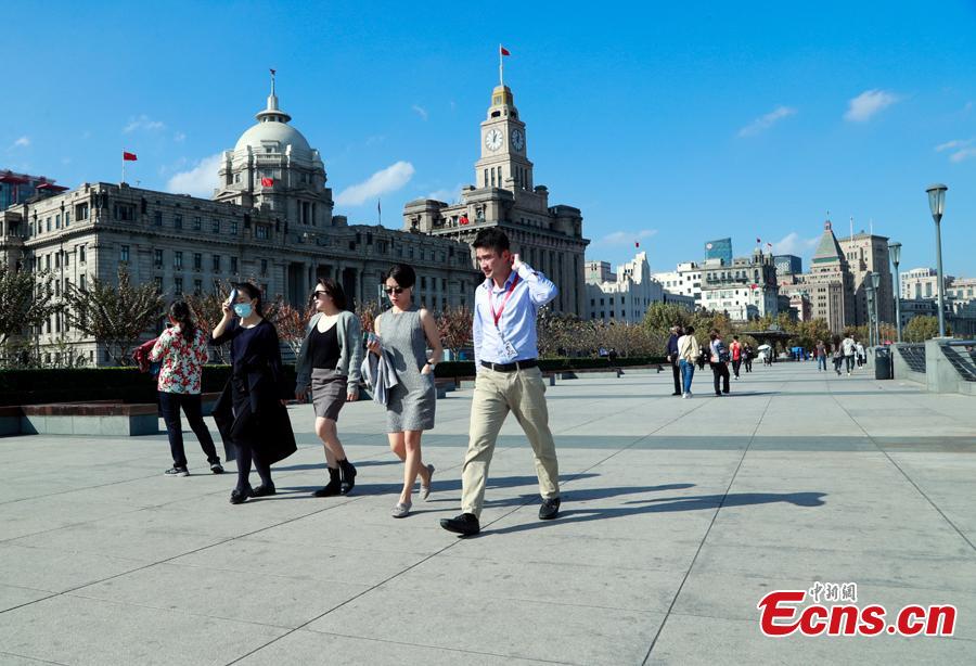 La temperatura en Shanghai bate un récord en este período