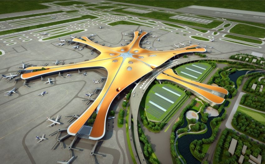 El Aeropuerto Internacional Daxing de Beijing se ha unido a la red mundial de transporte aéreo para seguir impulsando el crecimiento económico regional. [Foto: proporcionada a China Daily]