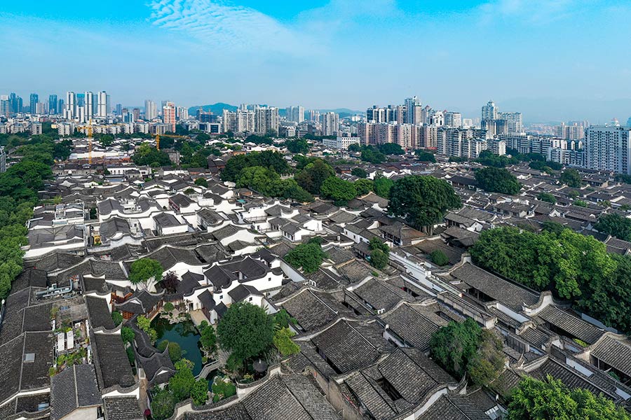 Ciudad patrimonio de la humanidad: Fuzhou, con sus ríos, monta?as e inmuebles históricos