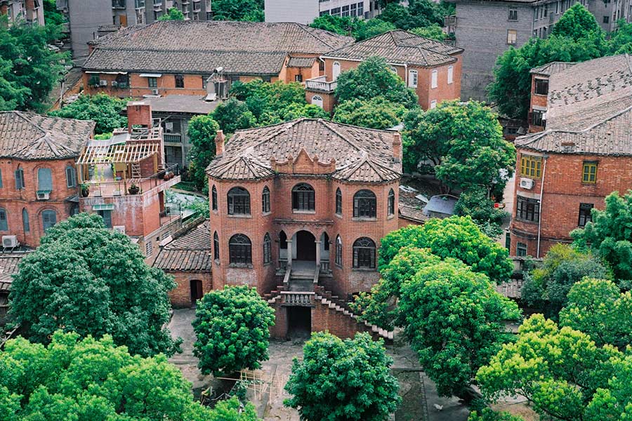 Ciudad patrimonio de la humanidad: Fuzhou, con sus ríos, monta?as e inmuebles históricos