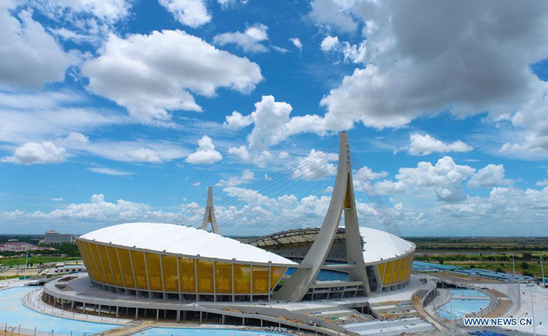 Finalizan los trabajos de construcción de un estadio en Camboya financiado por China 