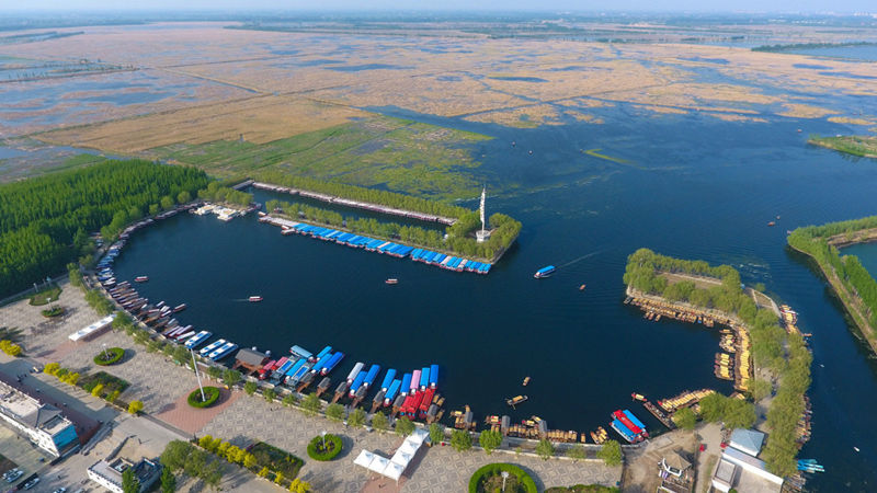 El lago Baiyangdian refleja el desarrollo verde de Xiong'an