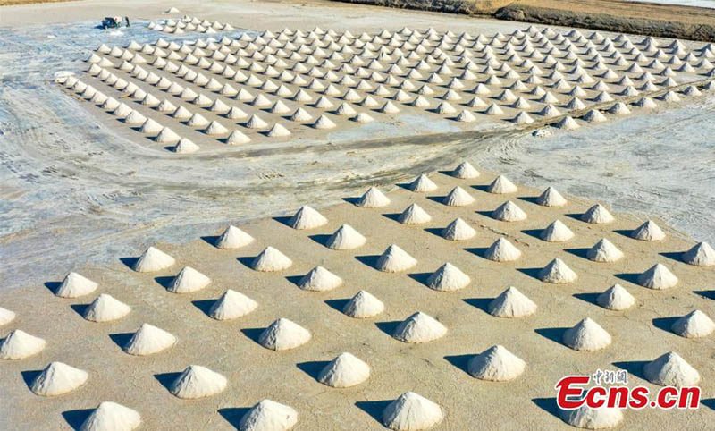 En fotos: un vistazo a las salinas de Gansu