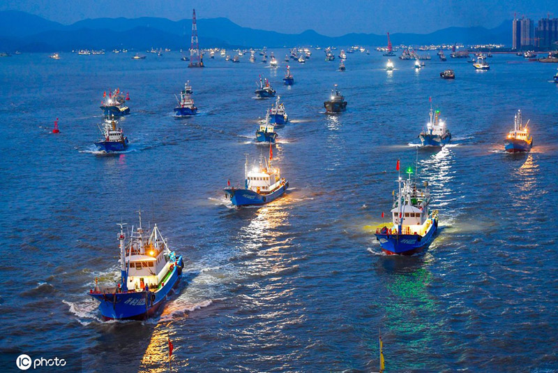 Se levanta la prohibición anual de pesca en el Mar Oriental de China