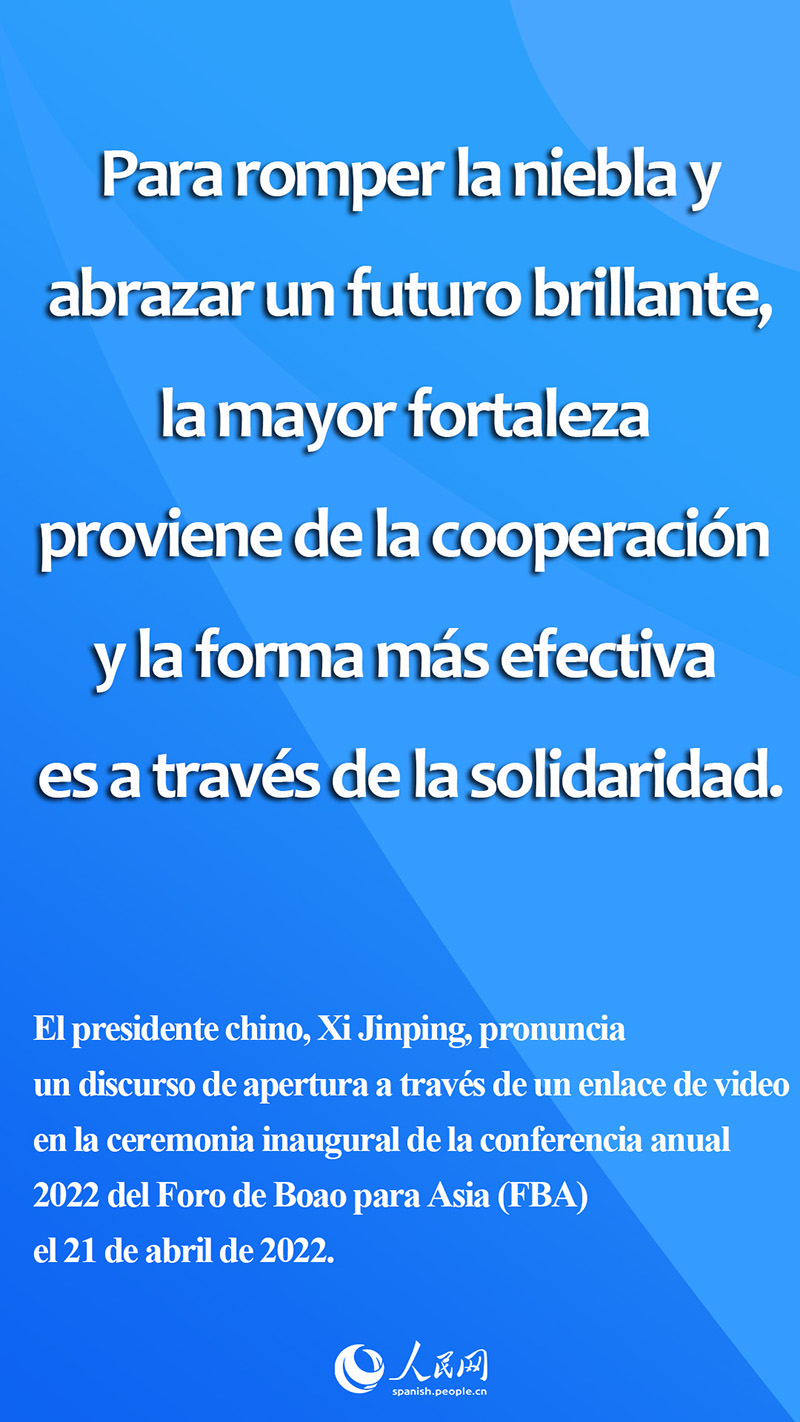 Los puntos destacados del discurso de apertura de Xi Jinping en la conferencia anual del Foro Boao