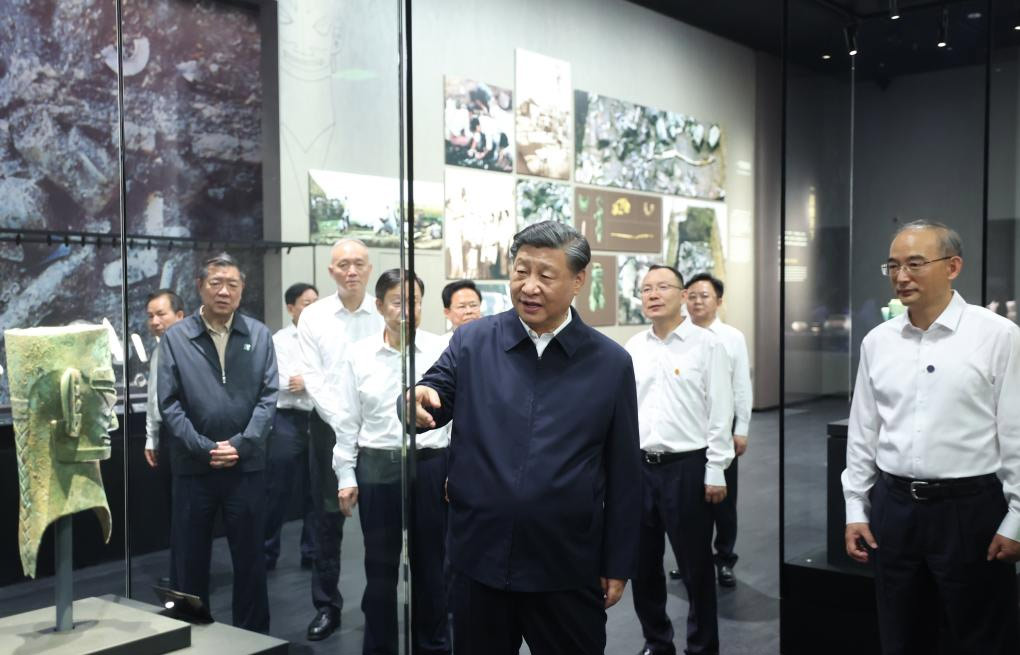 Xi inspecciona la provincia de Sichuan, en el suroeste de China