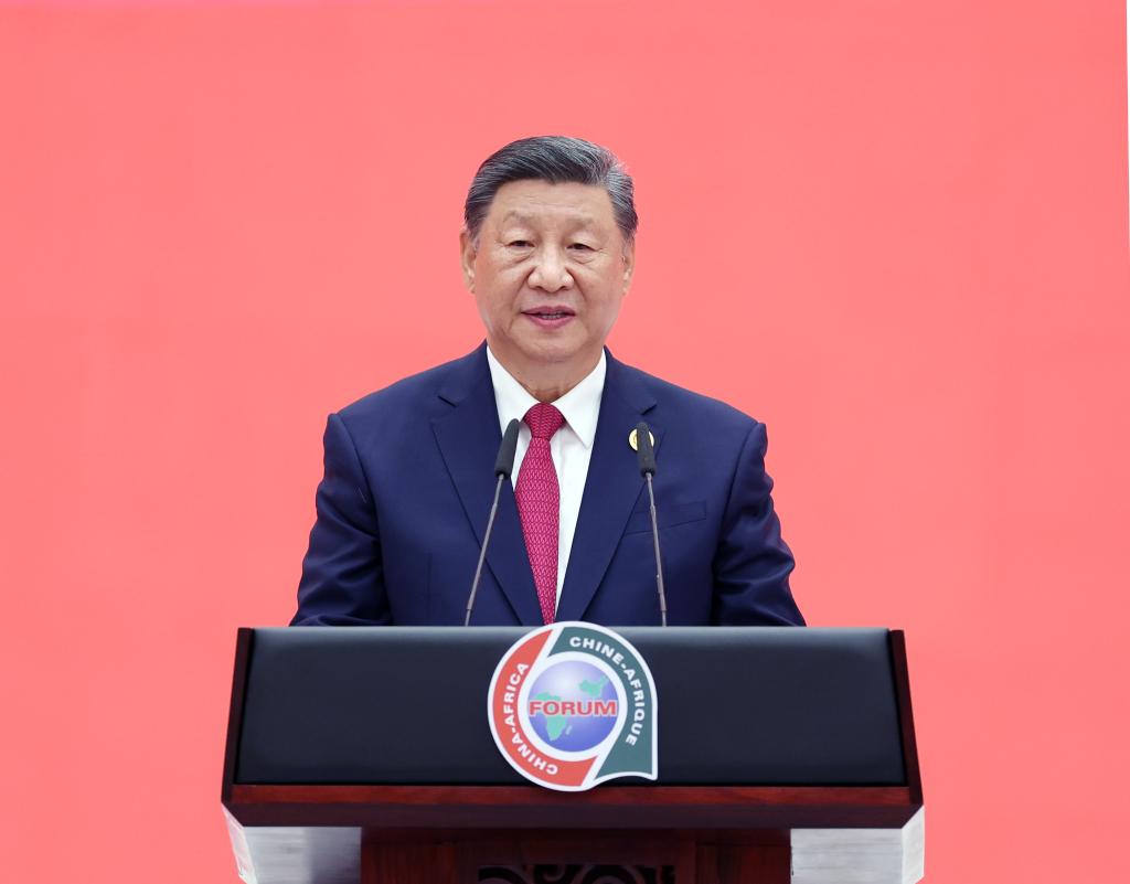 (FOCAC) Xi recibe a líderes africanos y elogia lazos modelo entre China y áfrica antes de gran cumbre