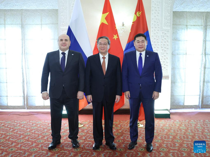 China está dispuesta a colaborar con Rusia y Mongolia para profundizar cooperación trilateral